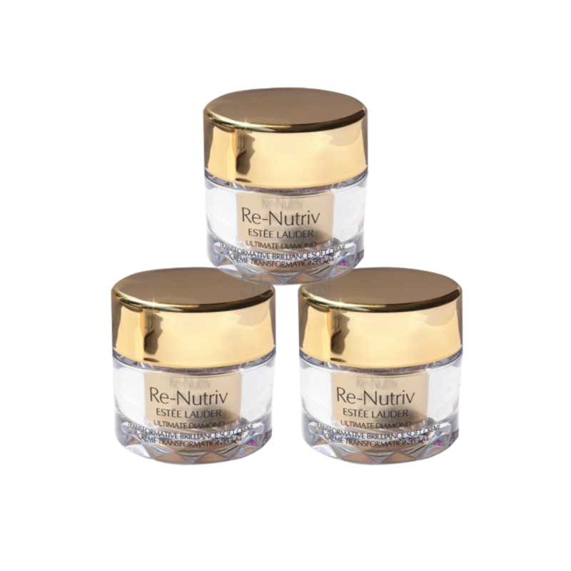 【3件包邮装】Estee Lauder 雅诗兰黛 白金级蕴能黑钻光璨面霜 15ml*3 中小样