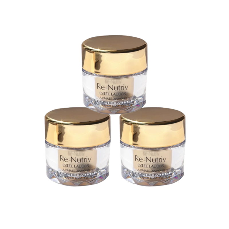 【3件包邮装】Estee Lauder 雅诗兰黛 白金级蕴能黑钻光璨面霜 15ml*3 中小样