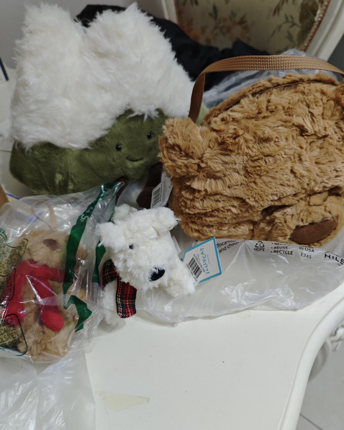 ND号刚开始用的时候我就下了一些jellycat，这几个是一