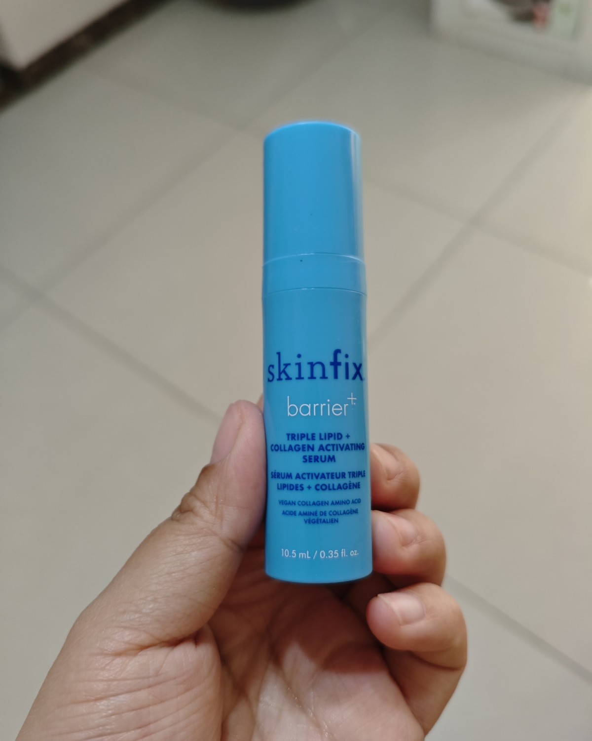 前段时间用va频次太好，皮肤有点红红的，感觉拿我的skinf