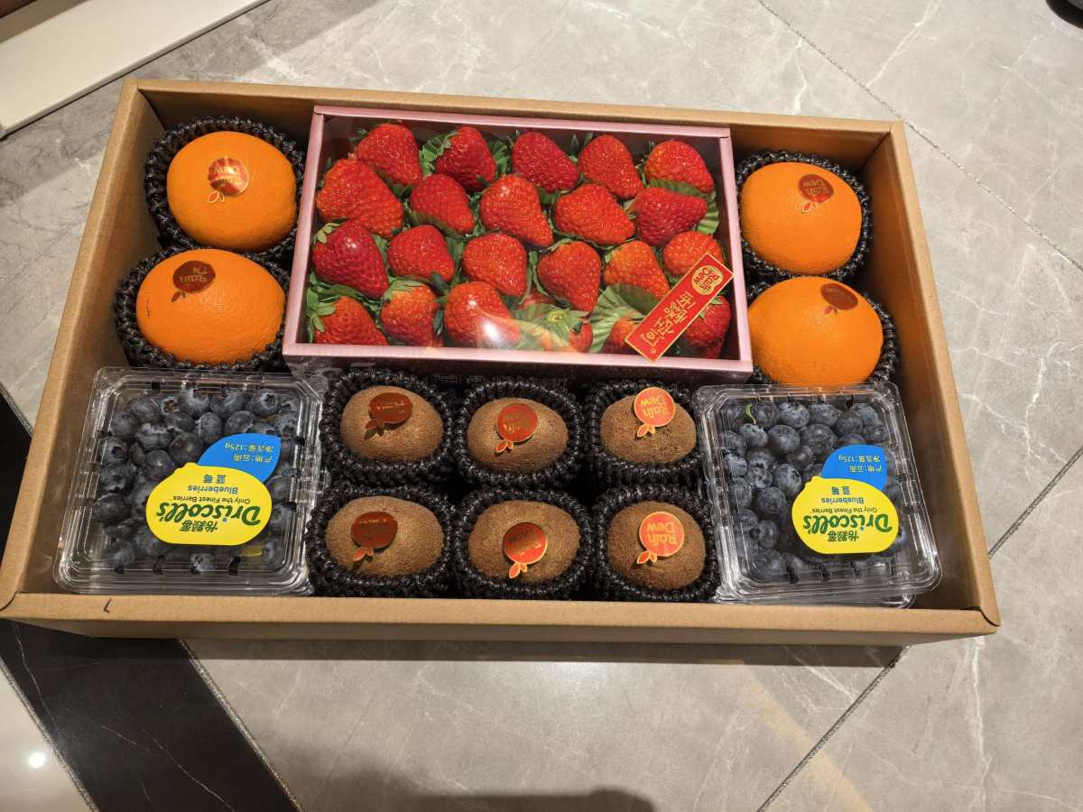 🍑春节囤年货，水果也是必须的，感觉这段时间线下的水果蹭蹭涨