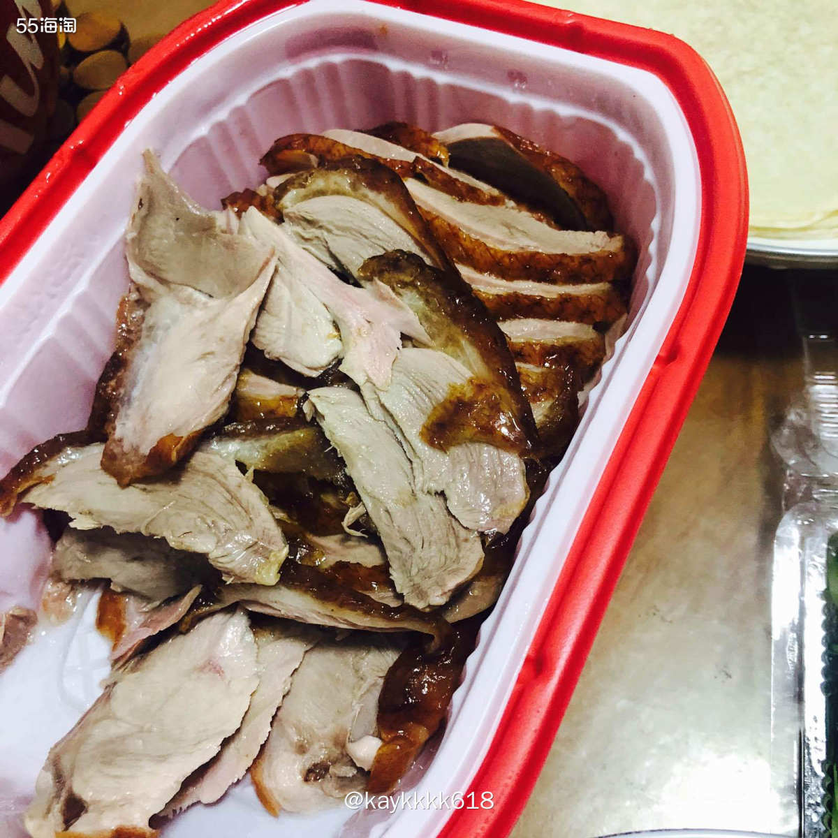 交行买单吧最红星期五抢到褚记北京烤鸭的代金券，周末都能用很划