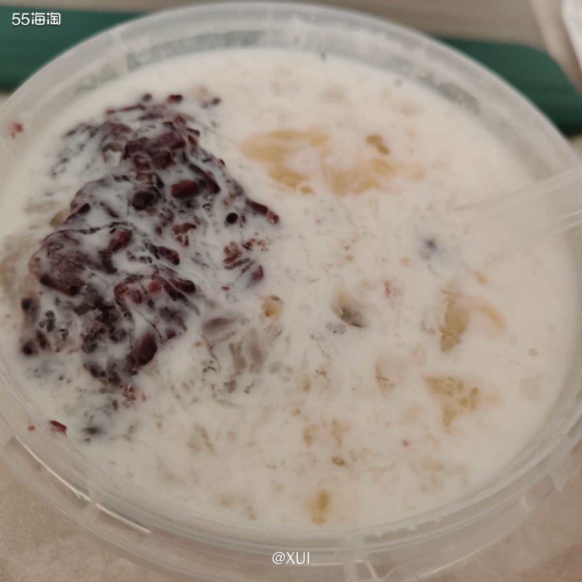 每次午饭不知道点啥，就选一份甜汤解解馋，因为现在家里基本不会