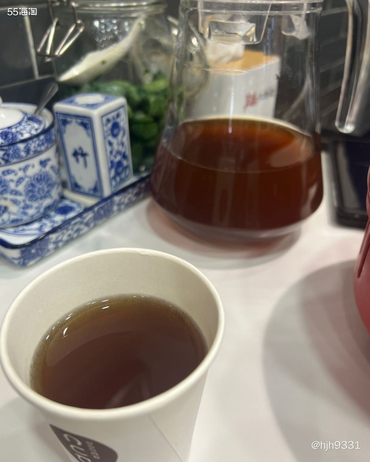 ❄️这是我们爬完八达岭长城后，让司机帮我们送到了故宫附近吃了