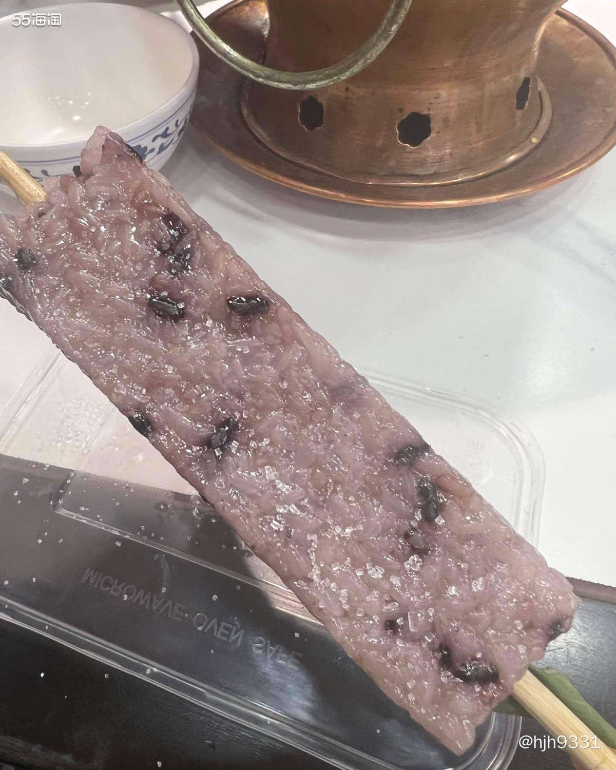 ❄️这是我们爬完八达岭长城后，让司机帮我们送到了故宫附近吃了