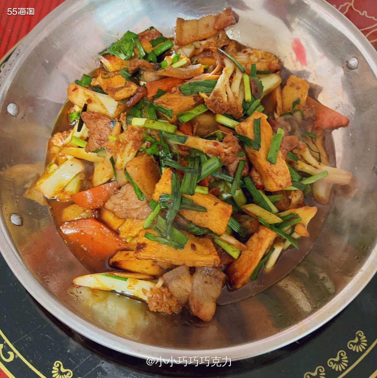 又来分享一个妈妈做的美食啦，在家里就是等吃等喝，做饭就轮不到