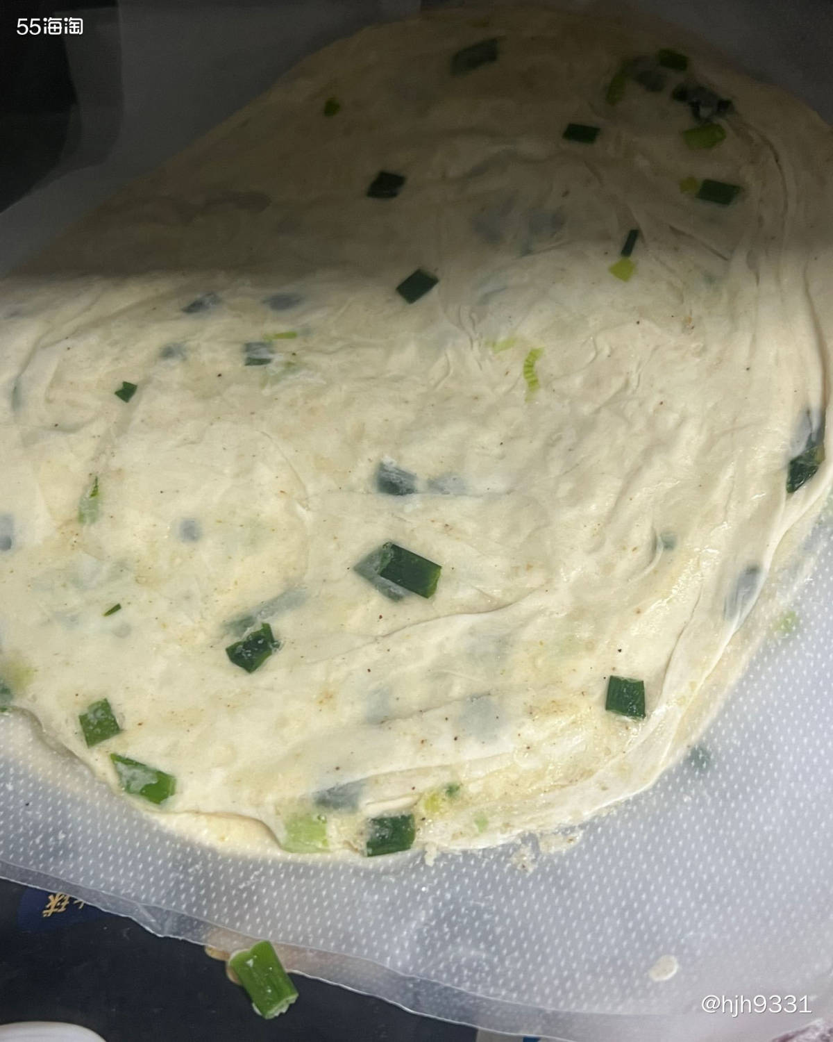 🥣之前一直买的现成的手抓饼，但是总感觉它们的油有可能是有反