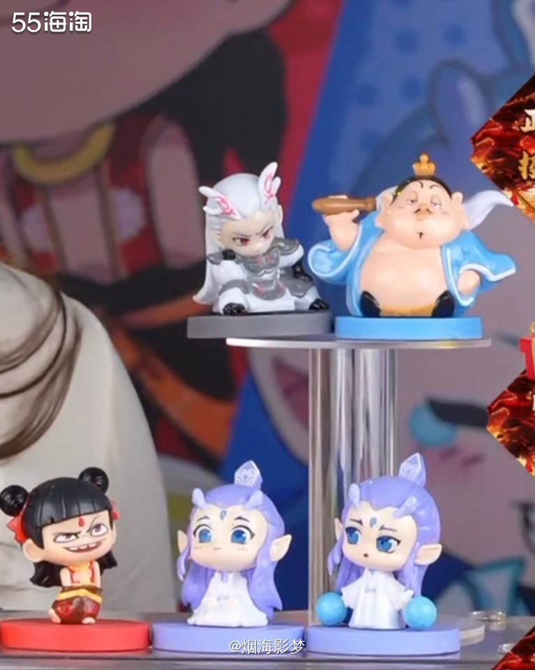 🏝️下单渠道：快手  🏝️下单产品：哪吒闹海盲盒塑胶玩具