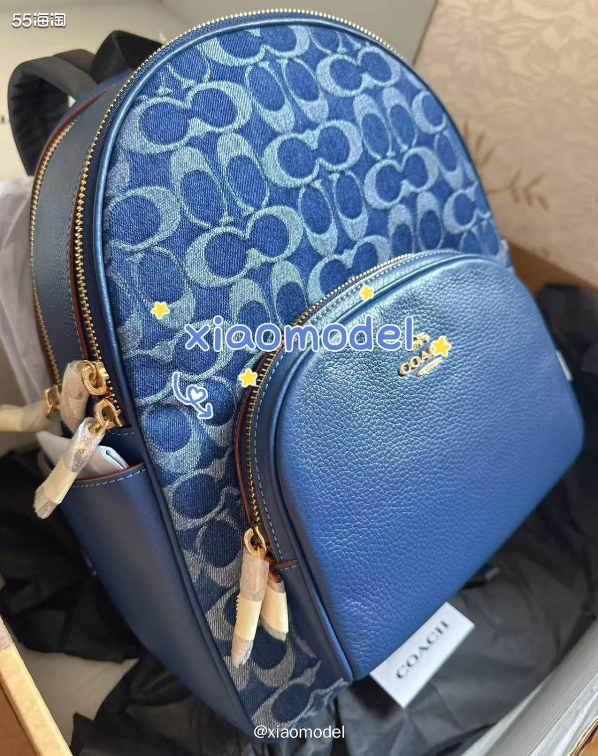 😀继续开箱最近收到的包裹，这是上个月在coach奥莱买的牛