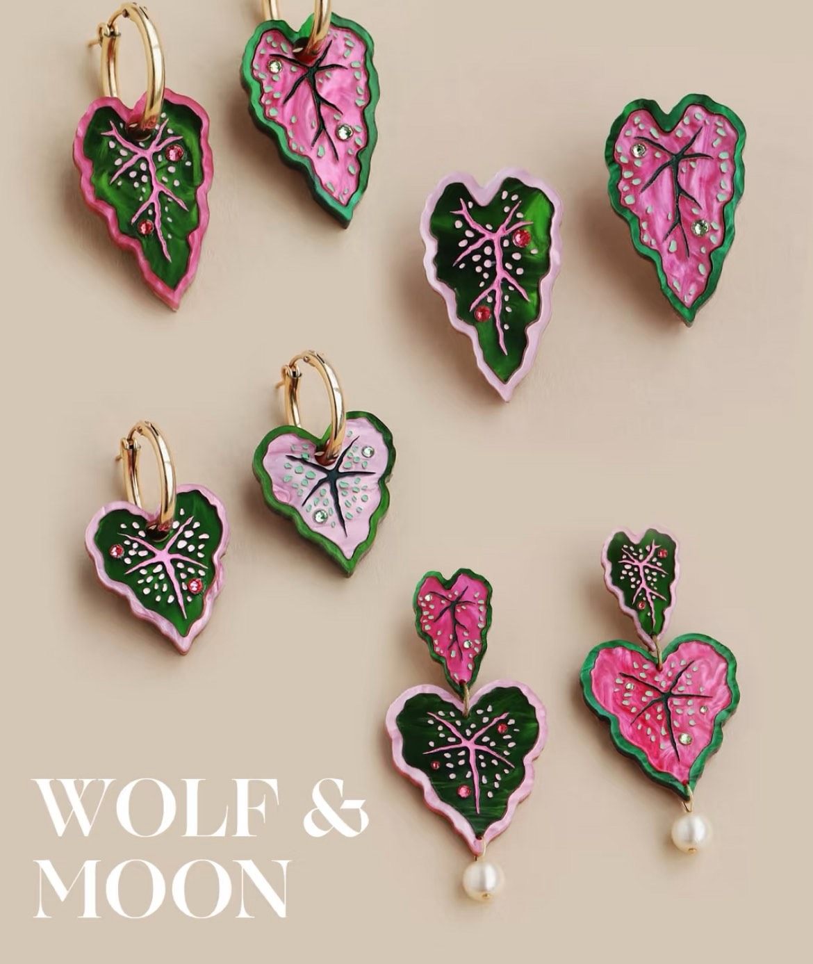 🎀 Wolf &Moon是由英国设计师汉娜•戴维斯创立于2