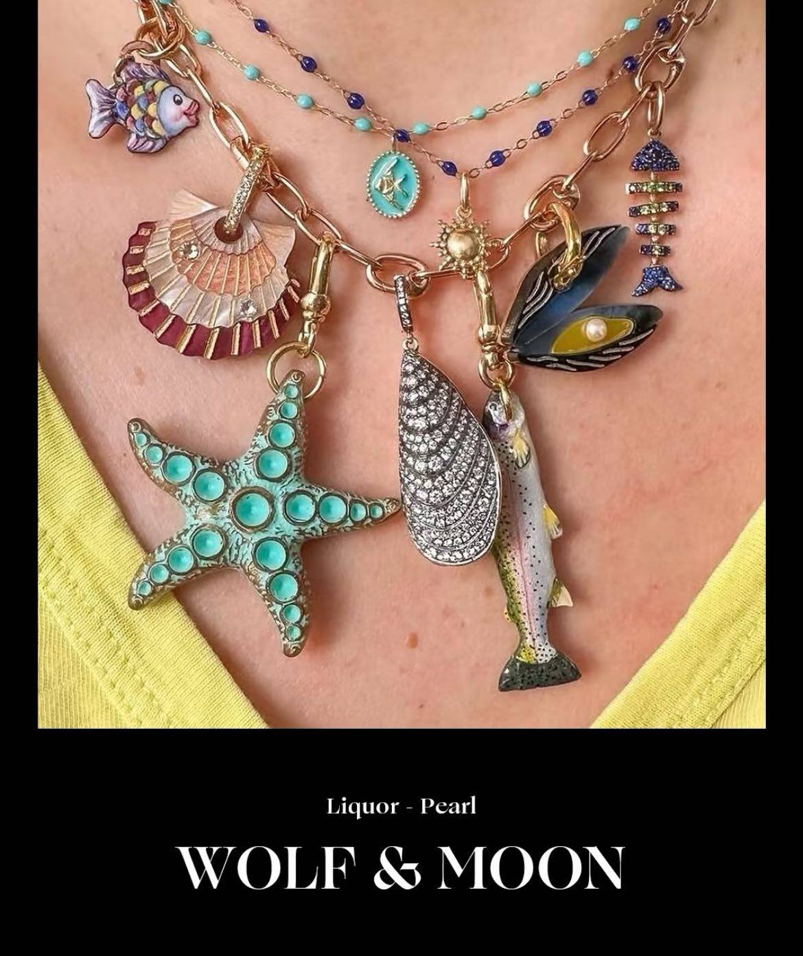 🎀 Wolf &Moon是由英国设计师汉娜•戴维斯创立于2