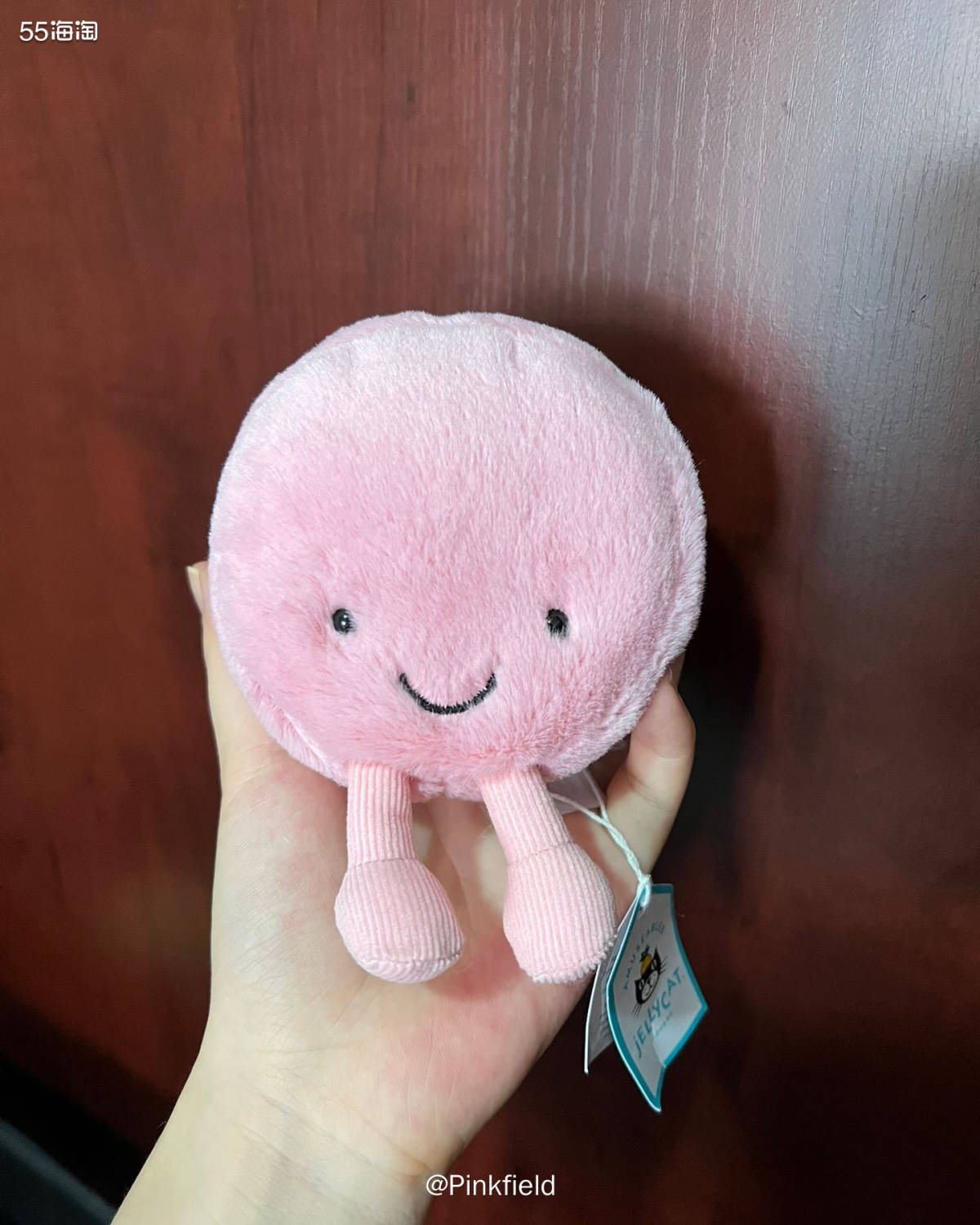 💧这是上个月某天晚上在逛Jellycat时下单的，突然发现