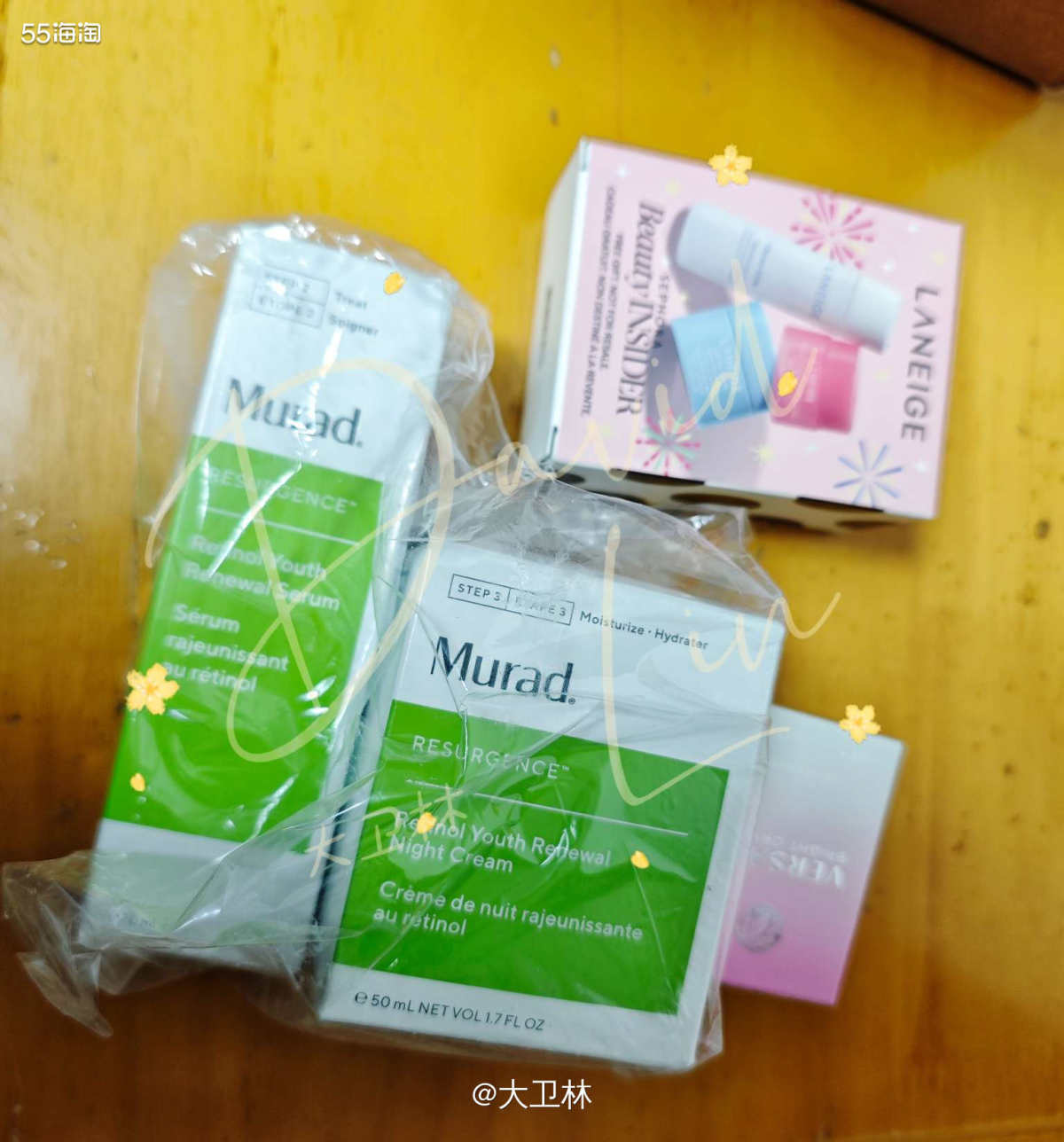 前两天到货了murad的套装，但是丝芙兰好像是有活动还是有满