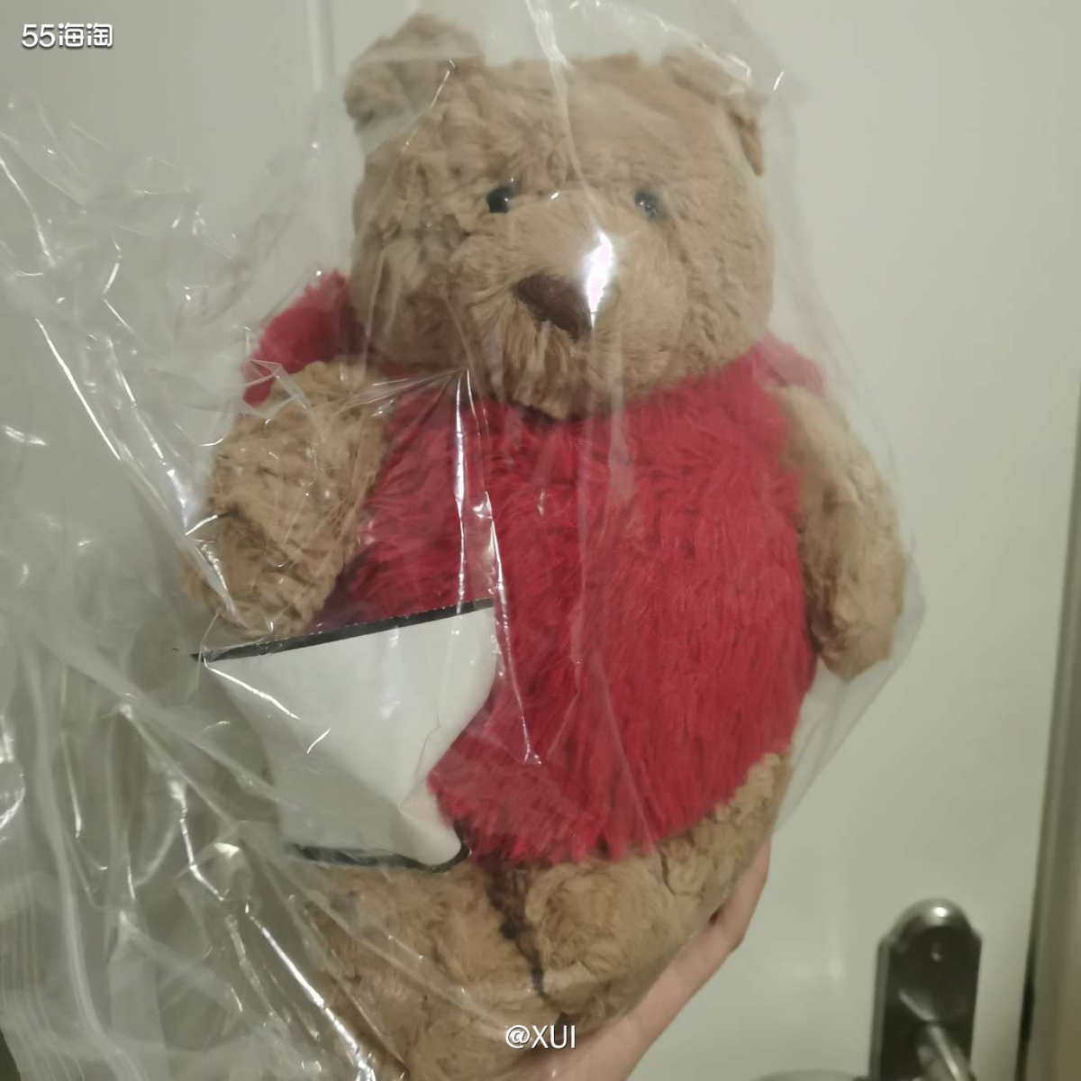 这个包裹里面有在jellycat官网买的little猫、橡果