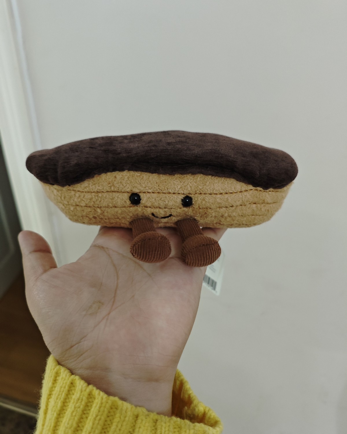 我之前买了一些jellycat，本来打算合箱回来的，结果番茄