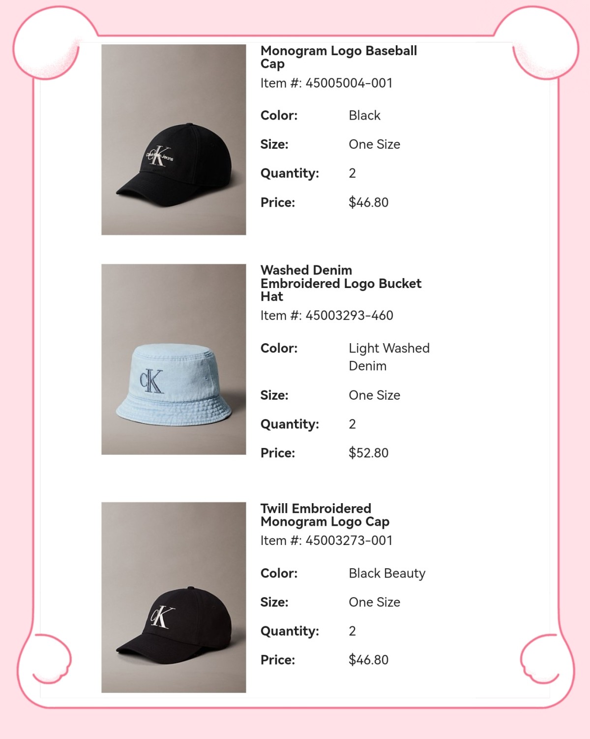 🌸下单网站：CALVIN KLEIN美网 🌸下单时间：2