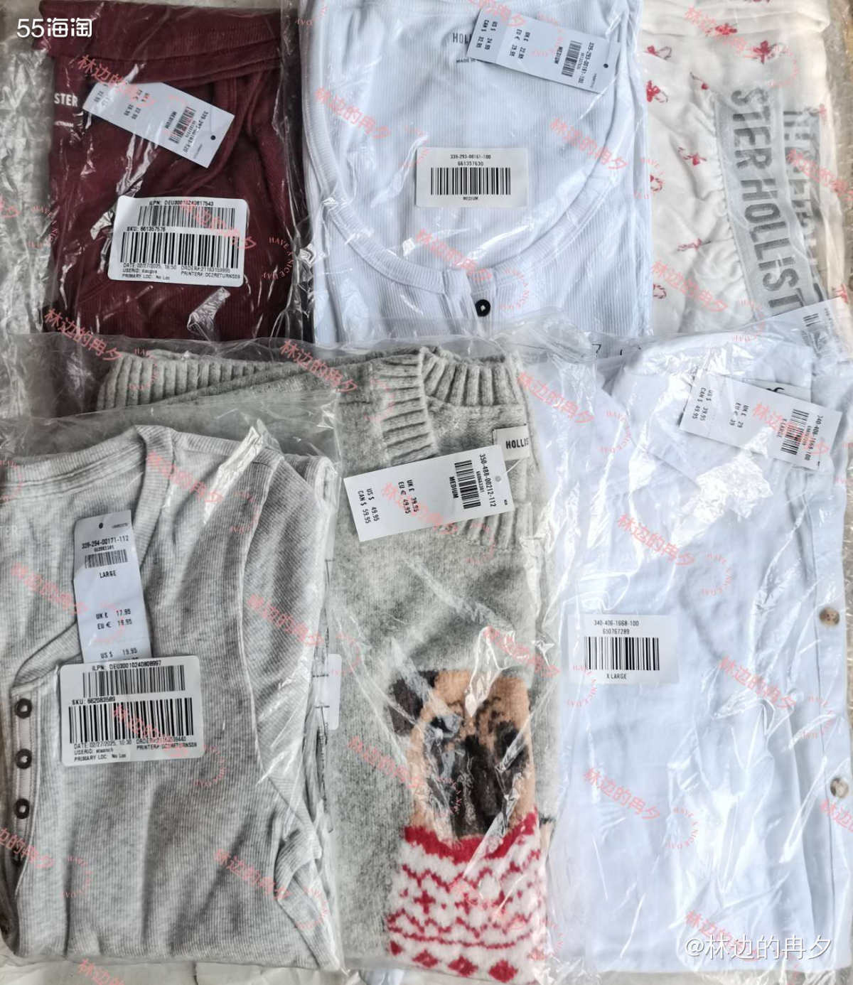 这个Hollister包裹是前天刚收到的。 Holliste