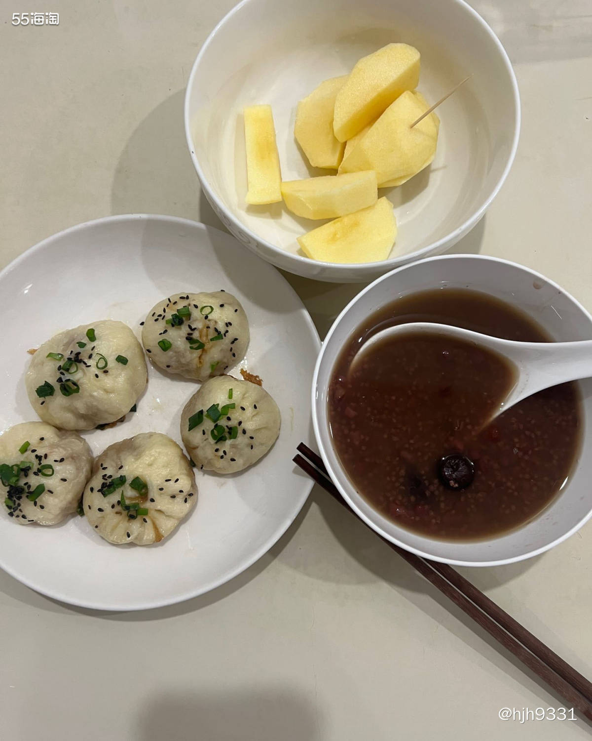 🥰我最近迷上了做各种面食早餐。因为吃太多甜食影响孩子学习效