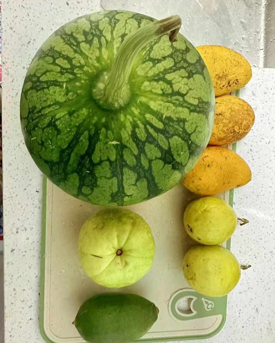 🍑继续晒美食，上周六睡懒觉起晚了，室友不想烧菜，那中午还是