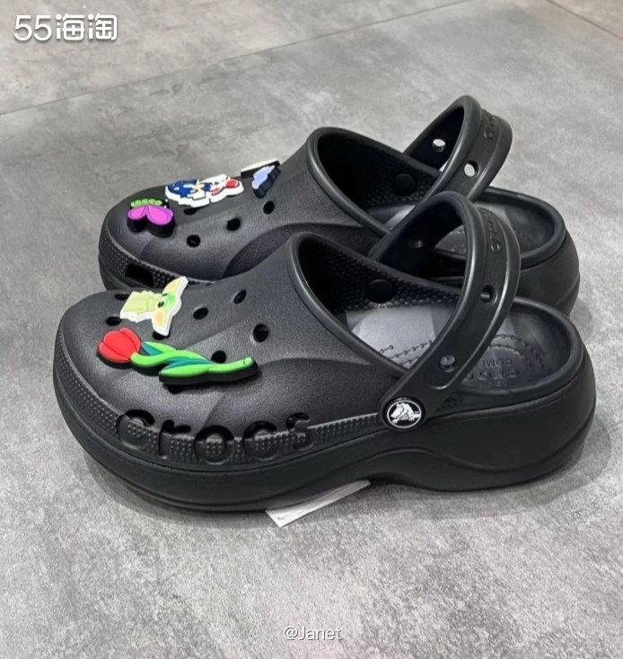 今天Crocs美国官网的限时闪促活动，精选洞洞鞋3双只要$7