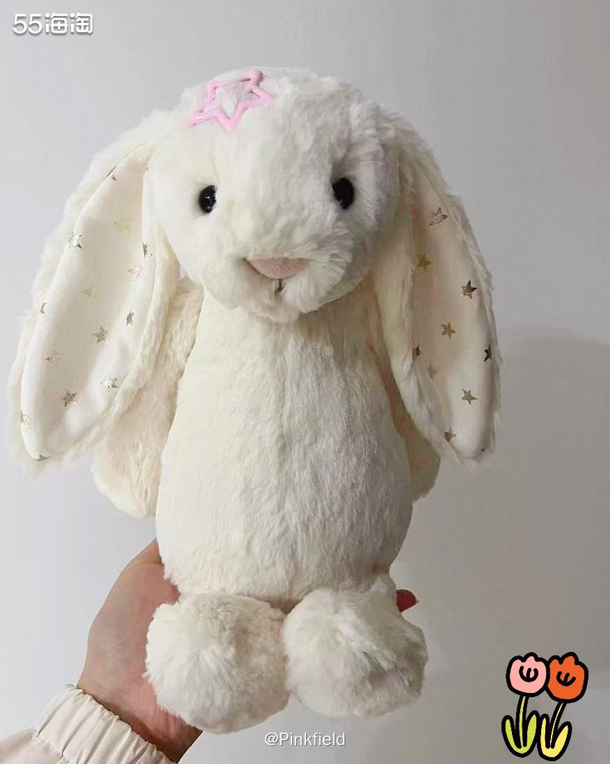 🐰这一单是上个月买的，朋友跟我说官网补货了星星兔，就去买了