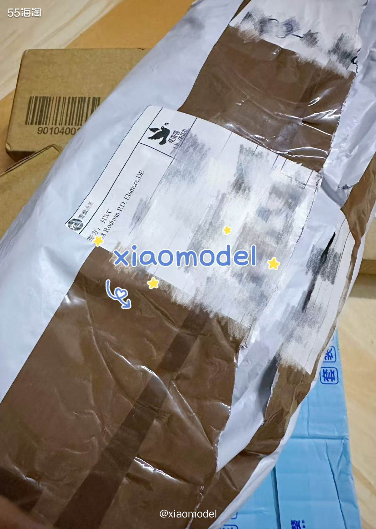 😀昨晚收到月初在CK美国官网买的内衣和帽子，到货挺快啊！ 