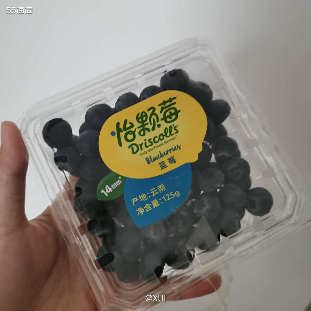 四月份蓝莓差不多到季末了，数量多价格也下降了不少，味道也不错