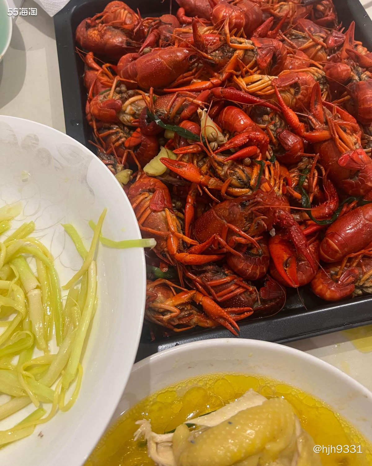 🌟这几天老公就一直想吃小龙虾🦞，反正我不会弄，他负责烧菜
