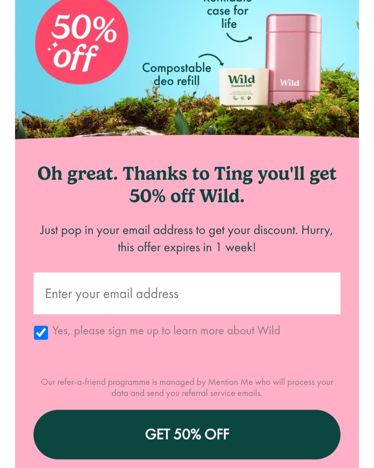 🌸Wild Cosmetics是一个来自英国的专注于环保的