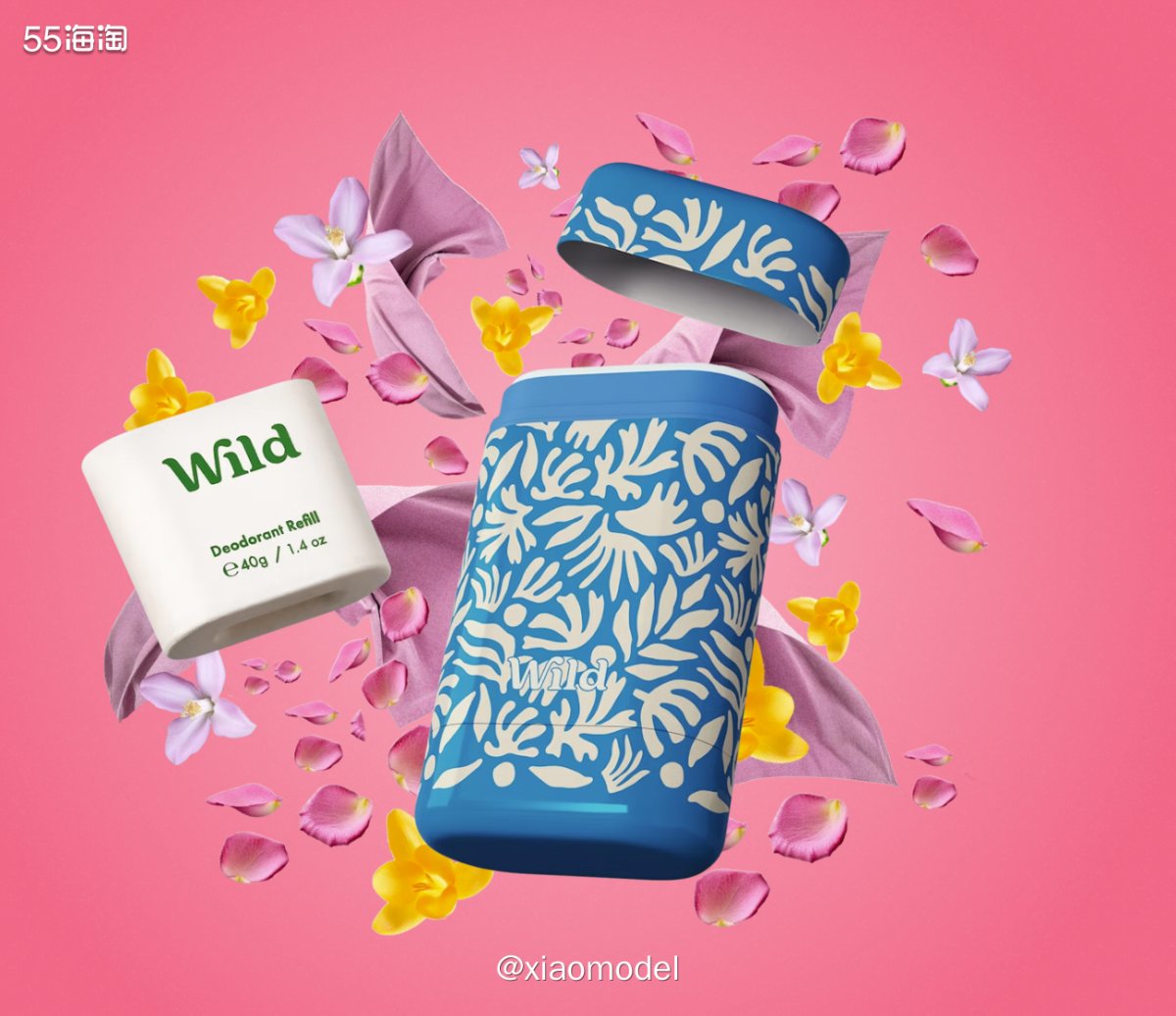 😀Wild Cosmetics是来自英国的可填充替换的天然