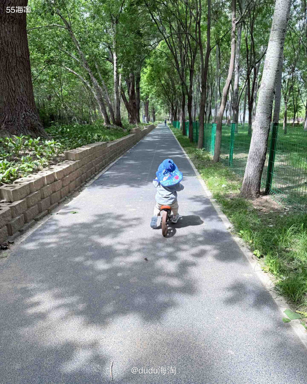 🌿今天不跳操不打羽毛球，而是带娃来户外玩啦！今天去了一个可