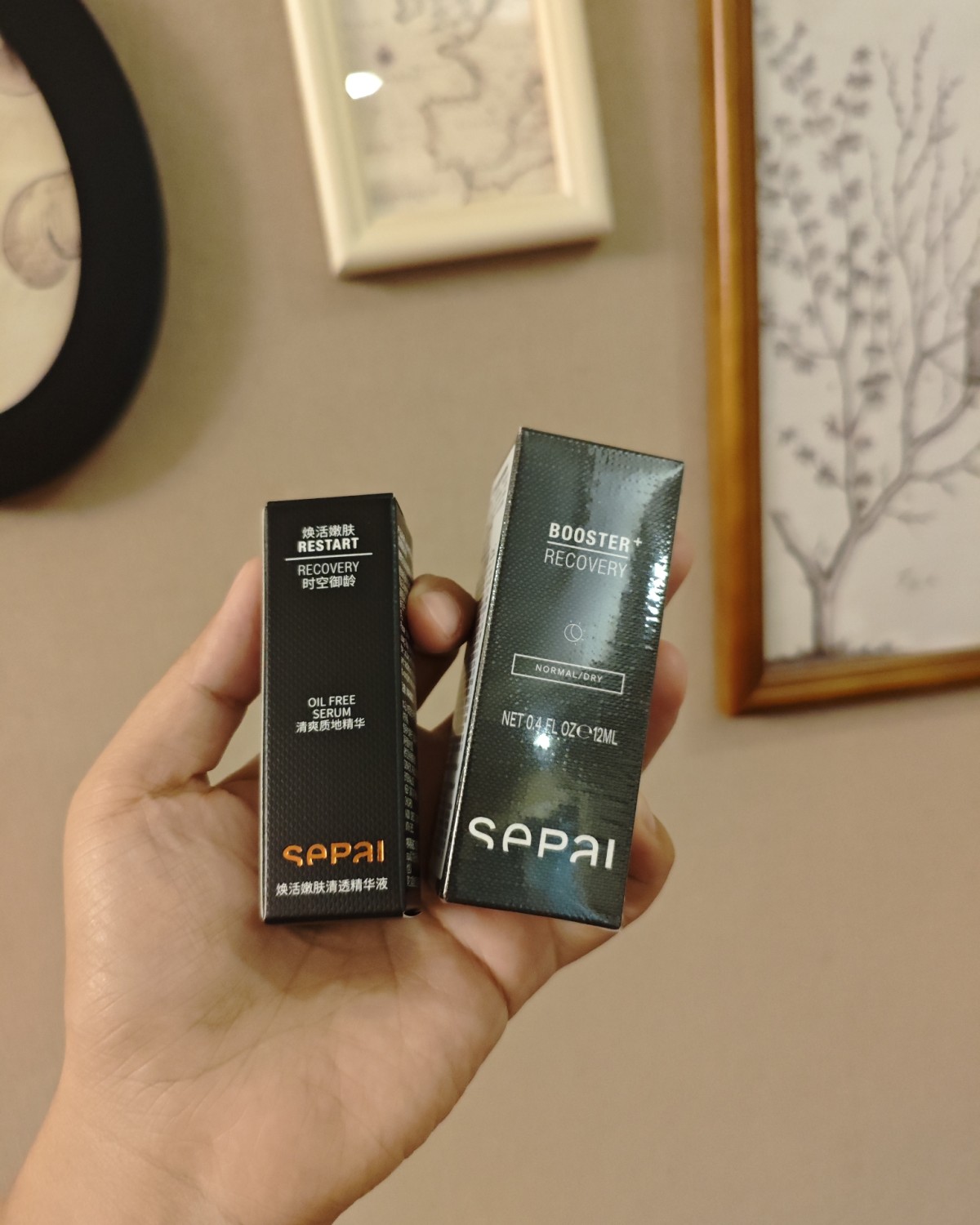 我是致力于用小众品牌的人，最近有111skin和sepai的
