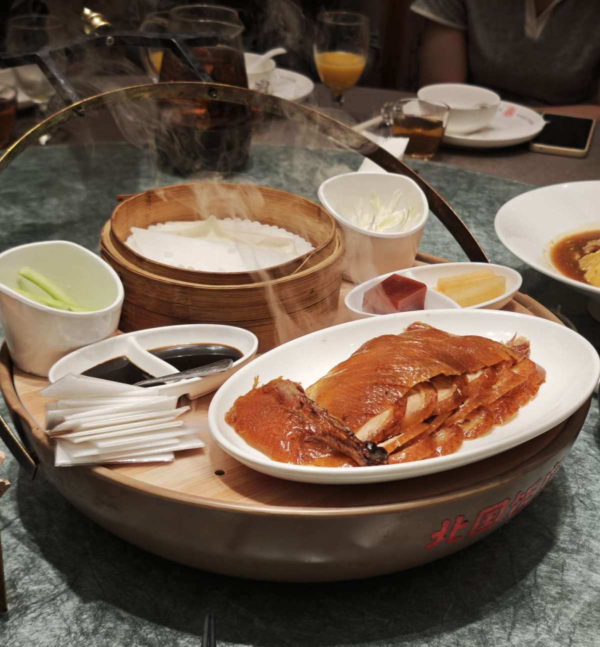 店名:北国饭店。 好像这家饭店只在广东地区才开，据说老板是潮