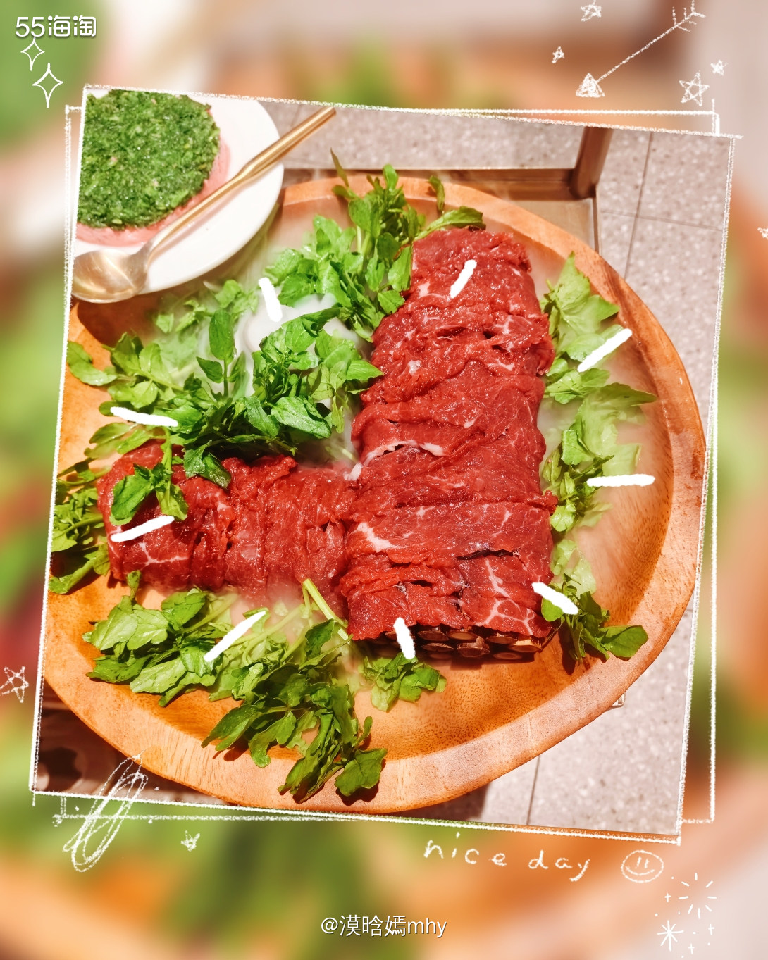 ※这家牛肉火锅在很早之前就种草了，上个周六在爬山结束之后饥肠