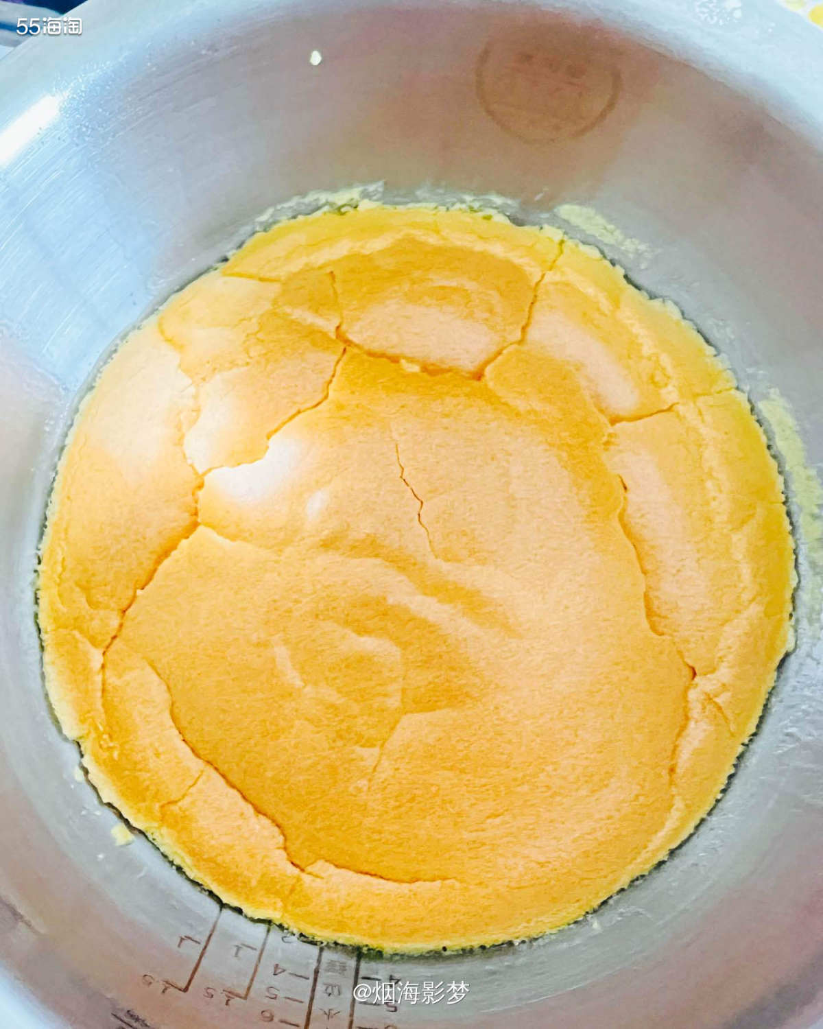 💗嘿嘿，分享一下周末在家DIY的戚风蛋糕🍞，口感鲜甜绵软