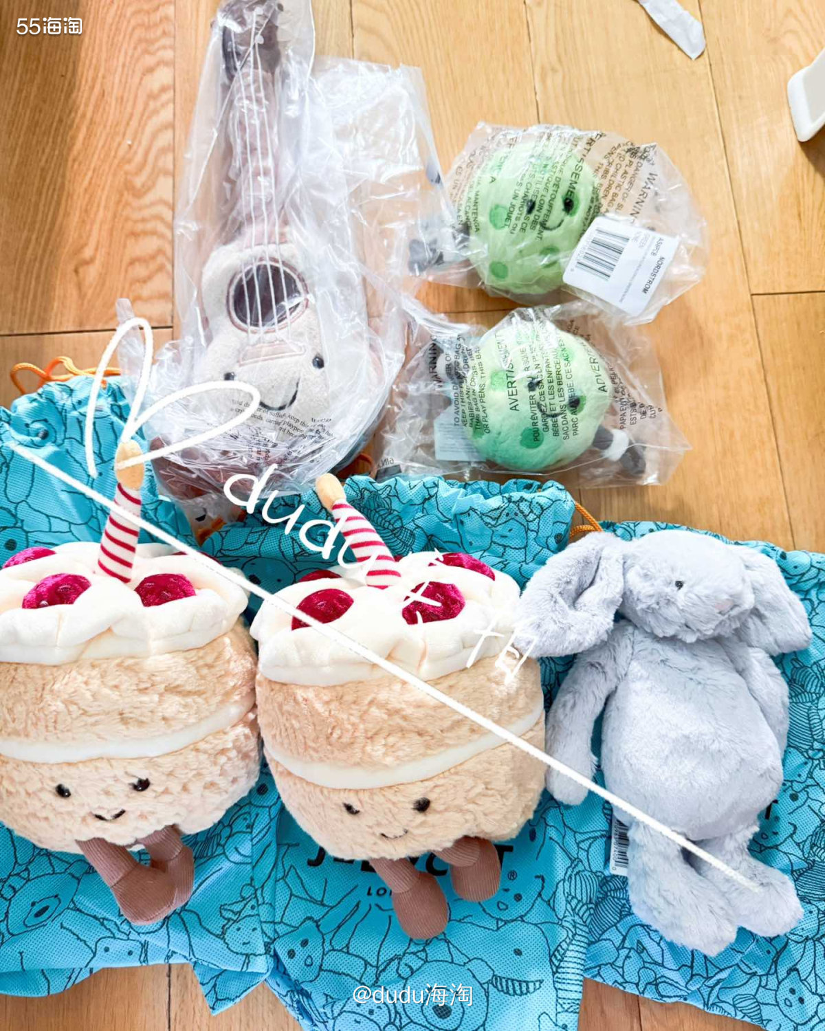 🌿又来开箱Jellycat玩偶了…  🌈这一箱到了2个蛋