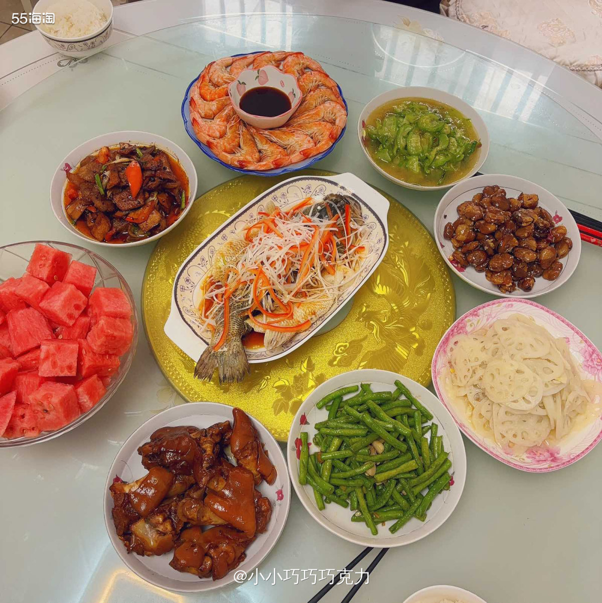 每次周末回家感觉就会吃胖，妈妈每次都说就随便做了一下，结果就