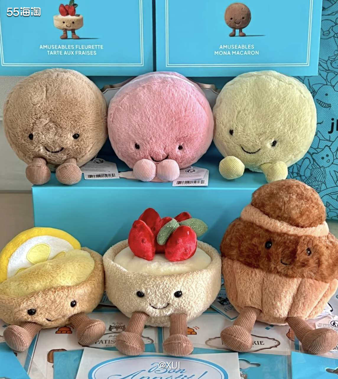 jellycat下架一版旧的甜品，马上再上架一版新的轮着割韭