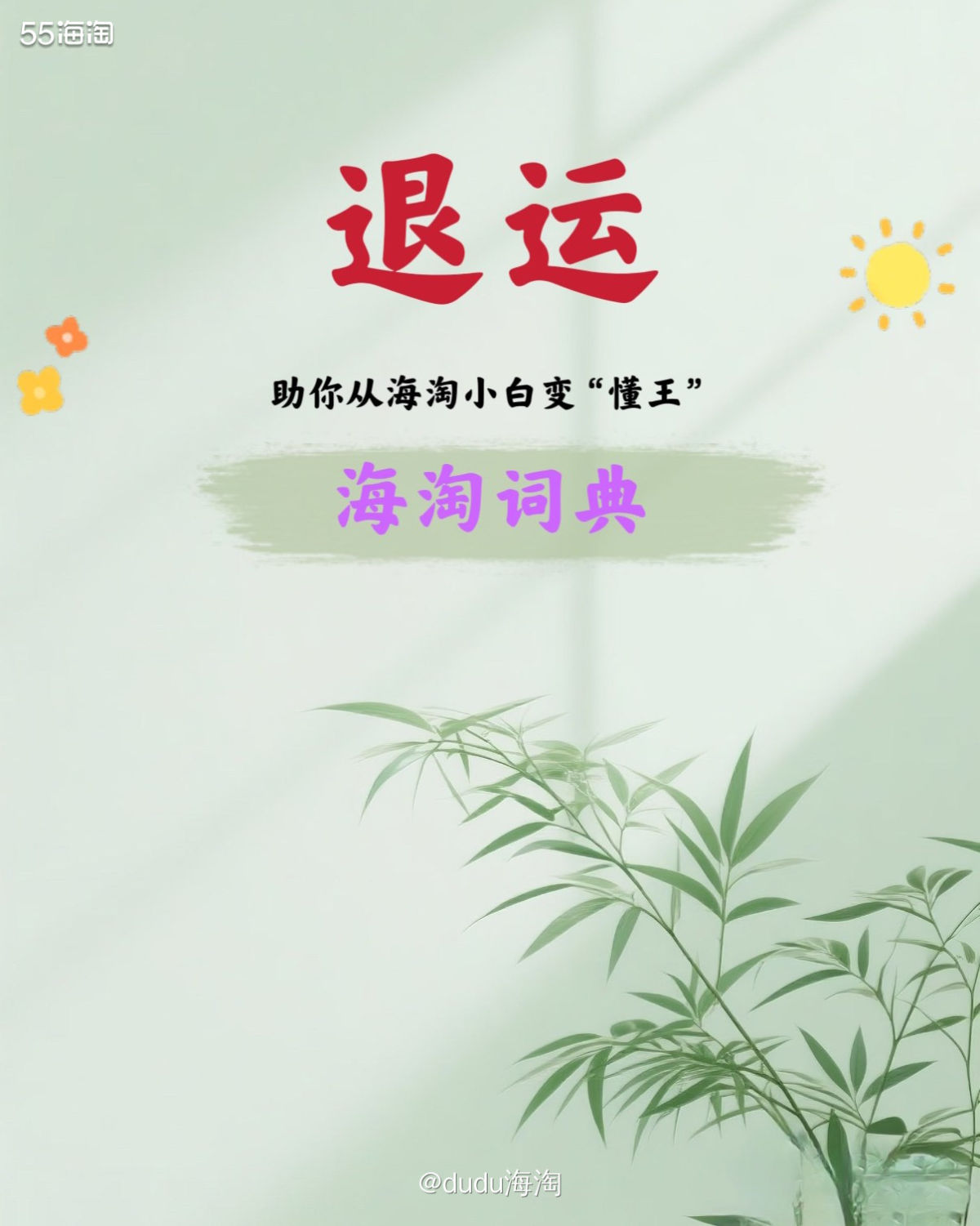 ✅海淘术语：退运  ✅通俗解释：海淘包裹被海关 “拒收退货”