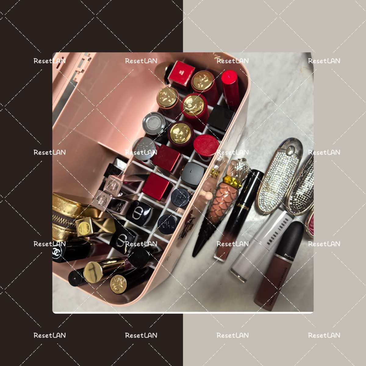 萝卜丁的彩妆一直以奢华著称，这支383唇釉，从包装就让人惊艳