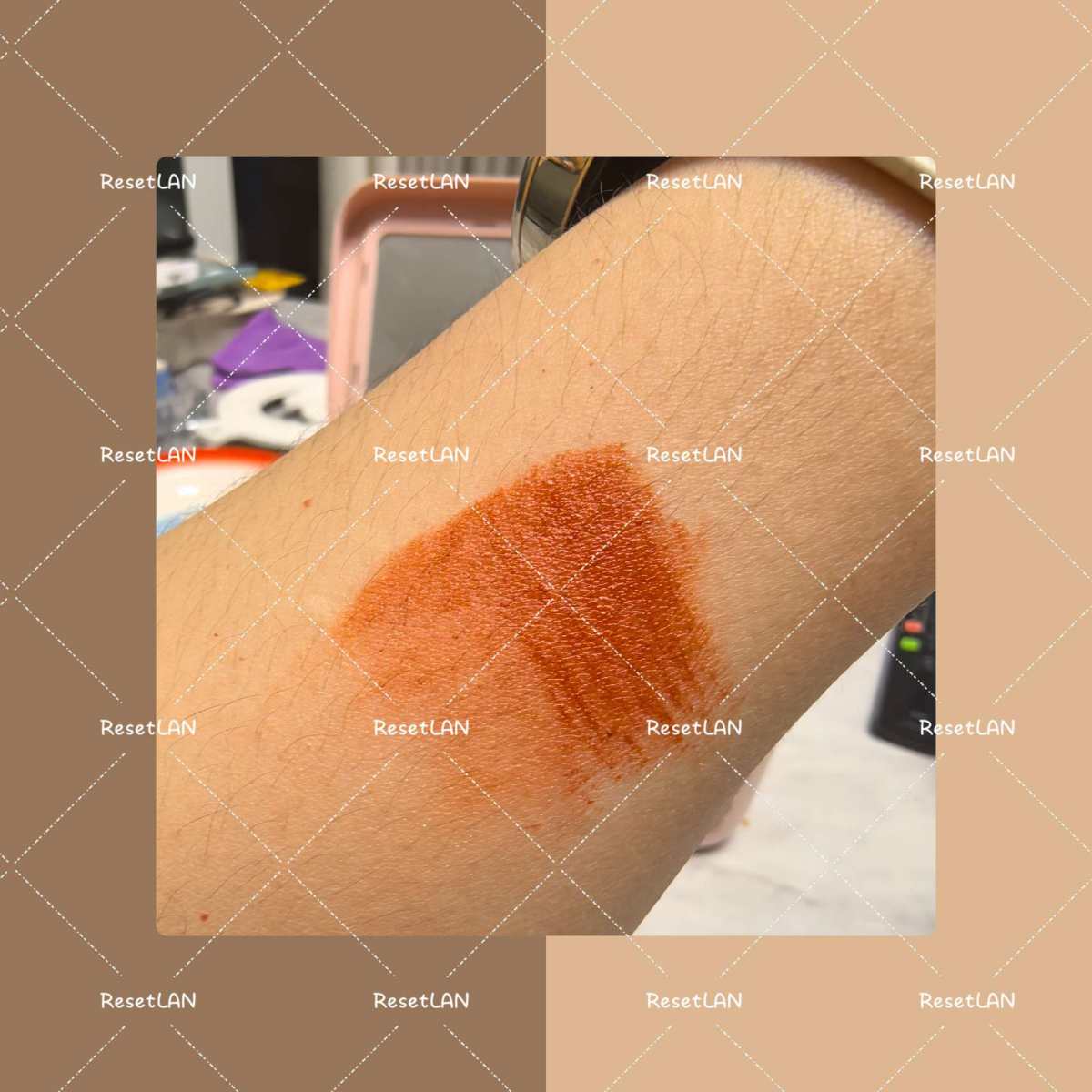 这支是我老公某年春节礼物。 也是我后来最爱的裸棕色系。 后来