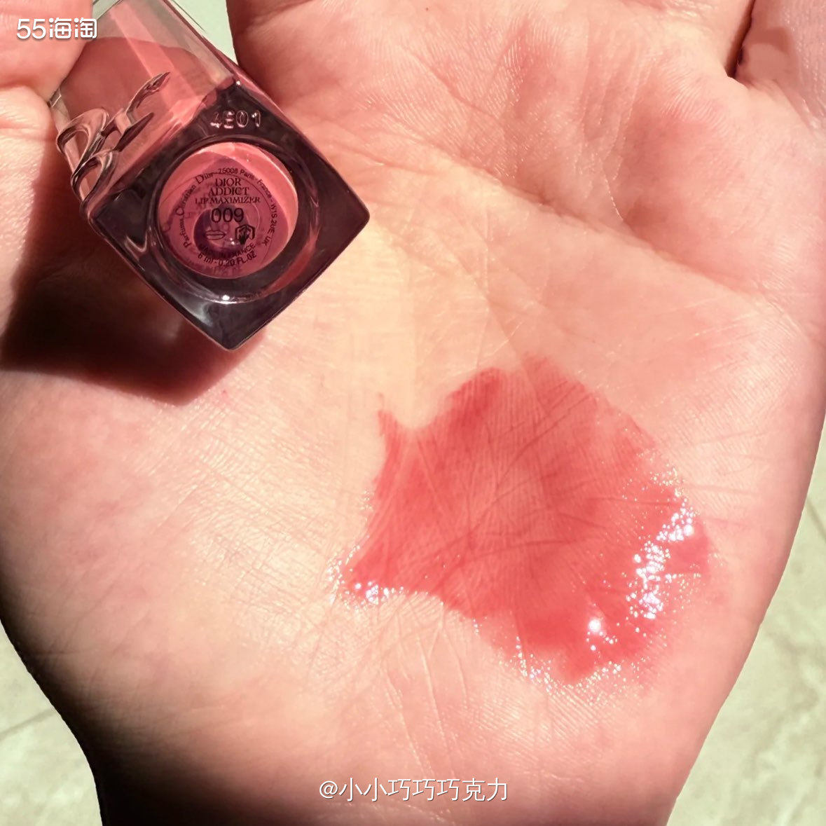 Dior009这根丰唇蜜之前看试色种草了好久，一直想买，国内