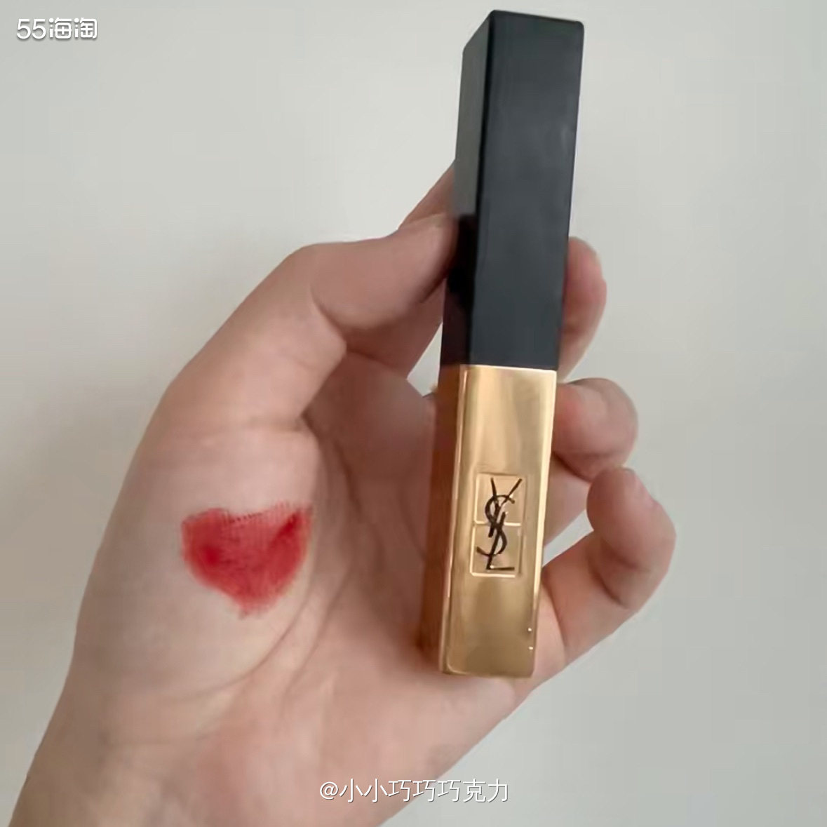 我好像用唇部产部用ysl的比较多啊，这一支又是ysl的唇膏，