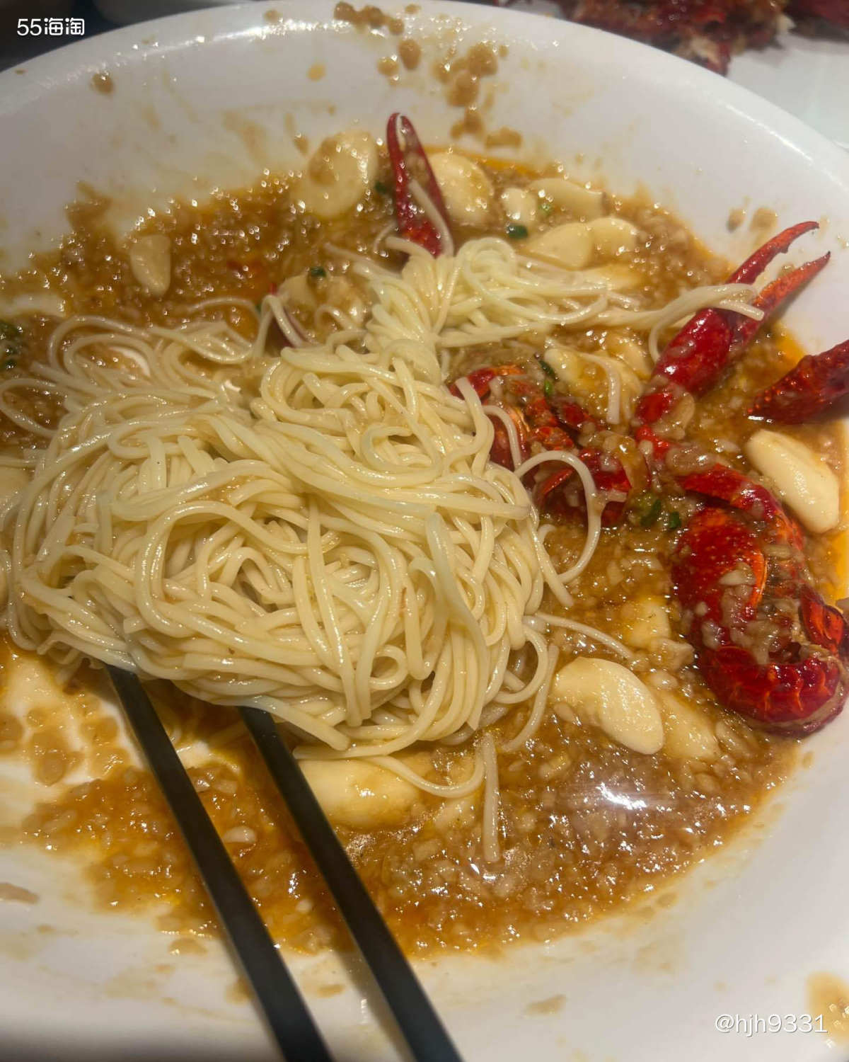 🦞因为第一天吃的太辣了，所以最近几天都尽量不点辣的，孩子不