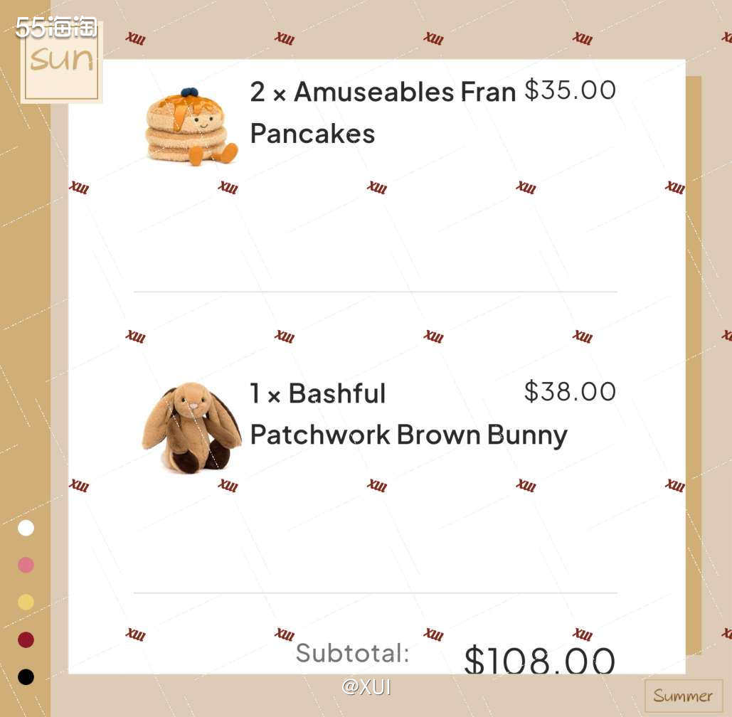 jellycat地区限定感觉是一个笑话😂只要有耐心总有全球