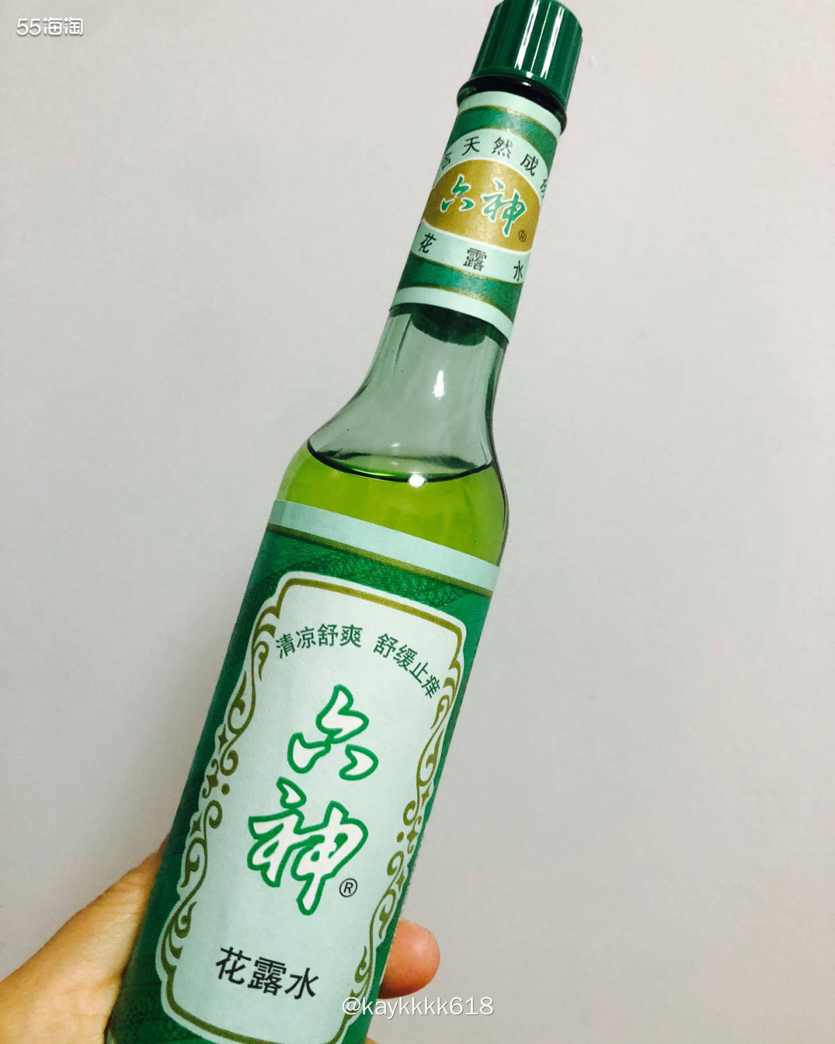 夏天里使用频率最高的产品，那必须要有这个老牌六神花露水了！这