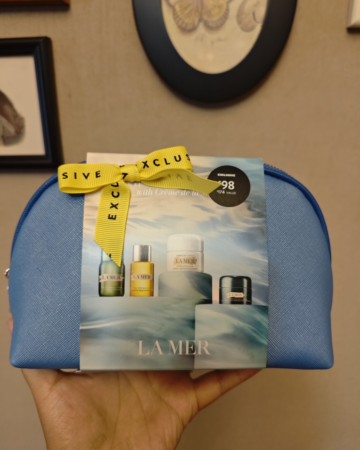 Nd周年庆的时候我下了单，这个海蓝之谜小套装是最动心的单品之