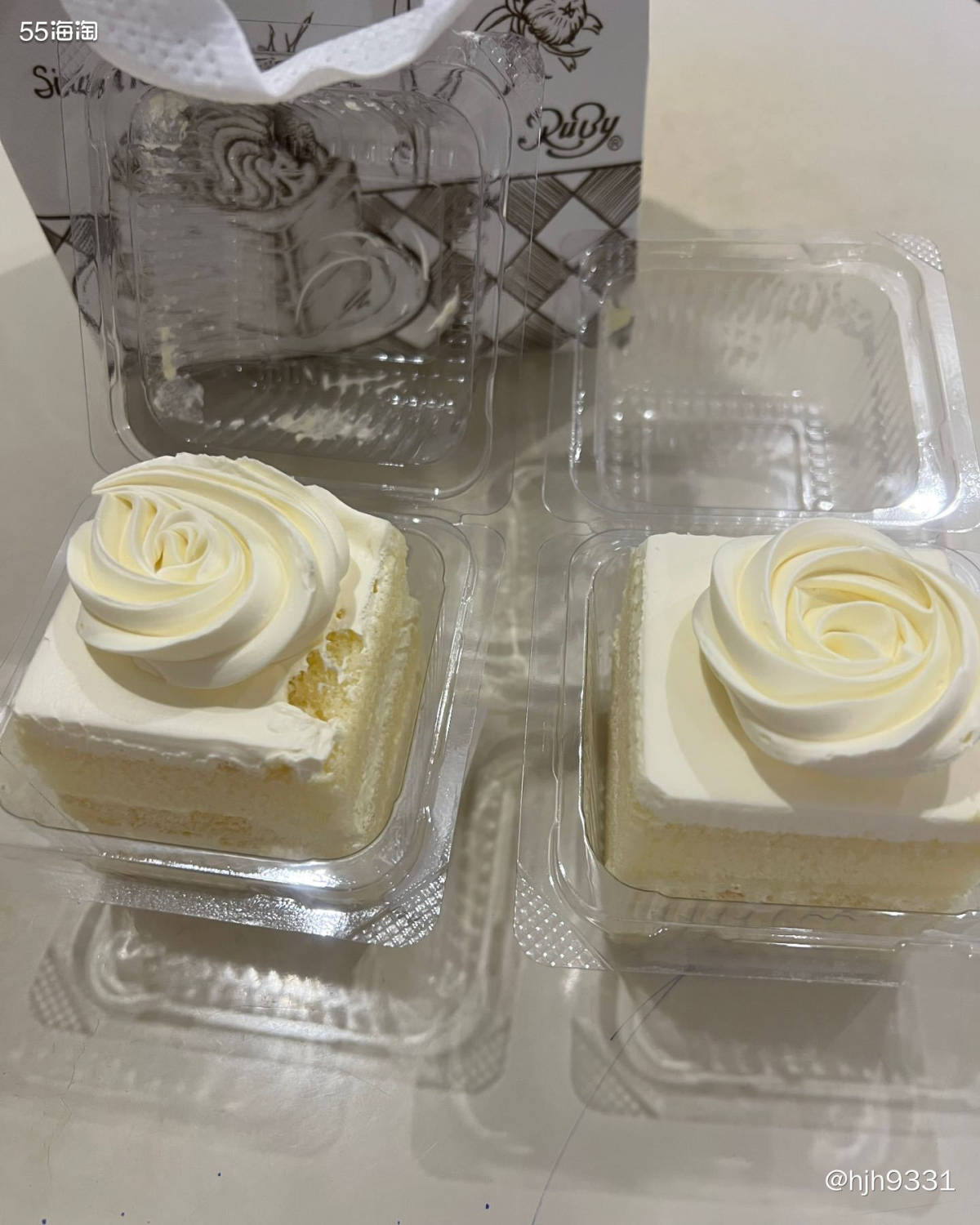 😋红宝石的奶油小方和这款咸芝白脱蛋糕都是非常经典的，这款的