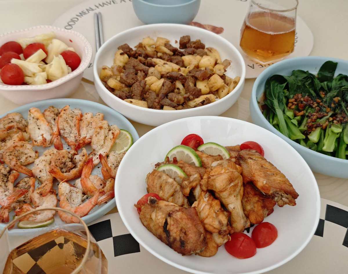 日常美食大杂烩（🈶自己做得，也是在外面吃得） 🌸干锅土豆