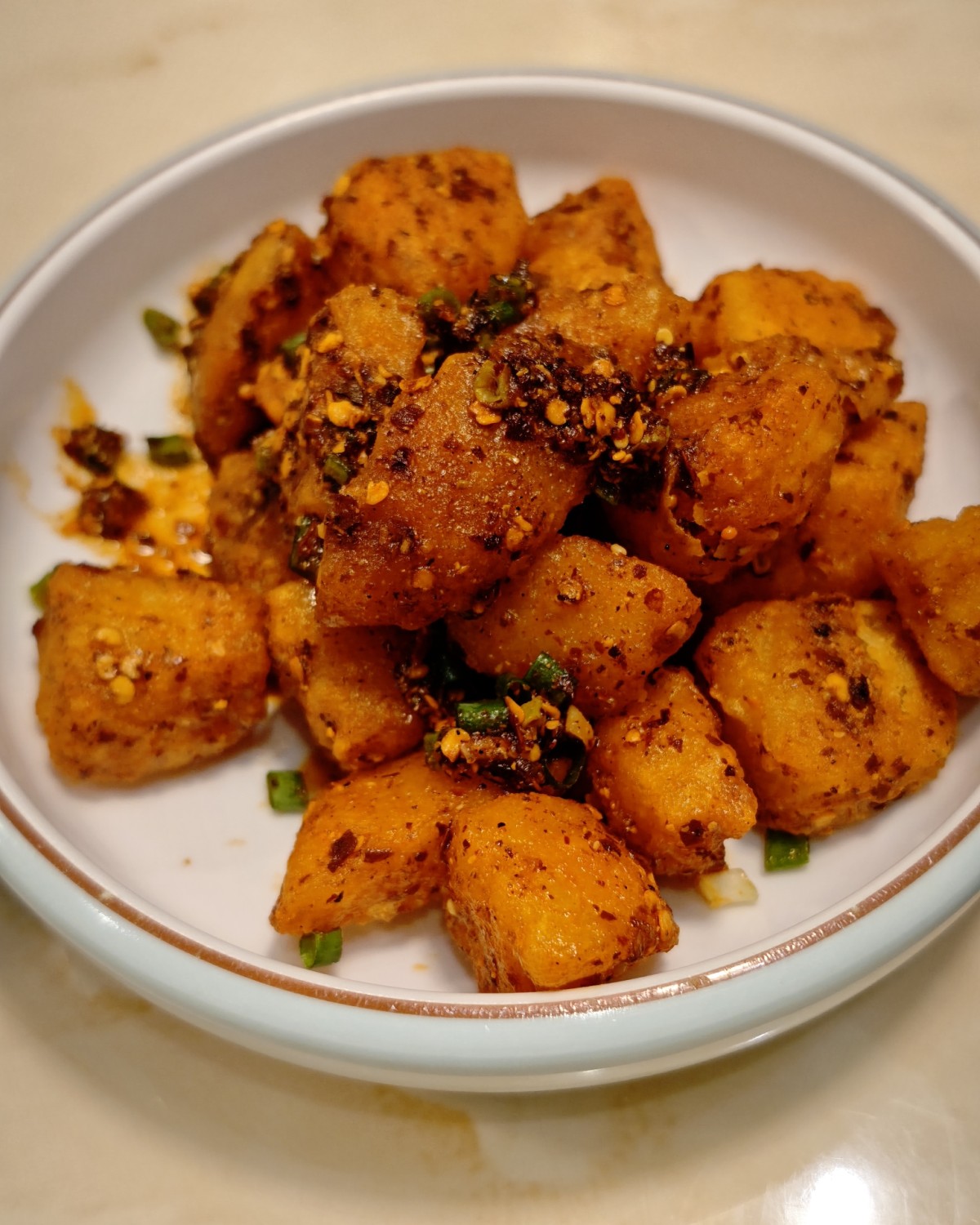 日常美食大杂烩（🈶自己做得，也是在外面吃得） 🌸干锅土豆
